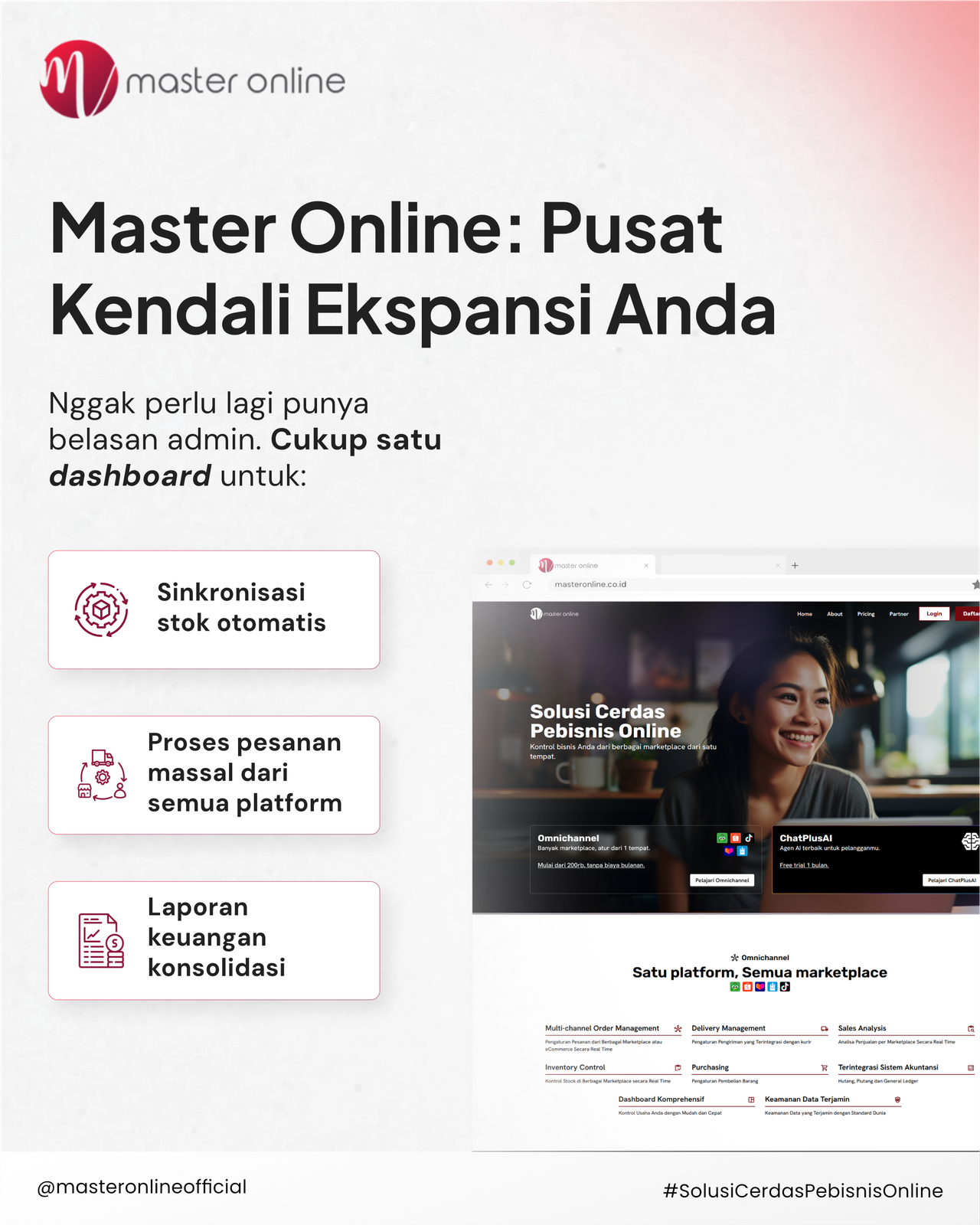 Master Online SaaS campaign creative