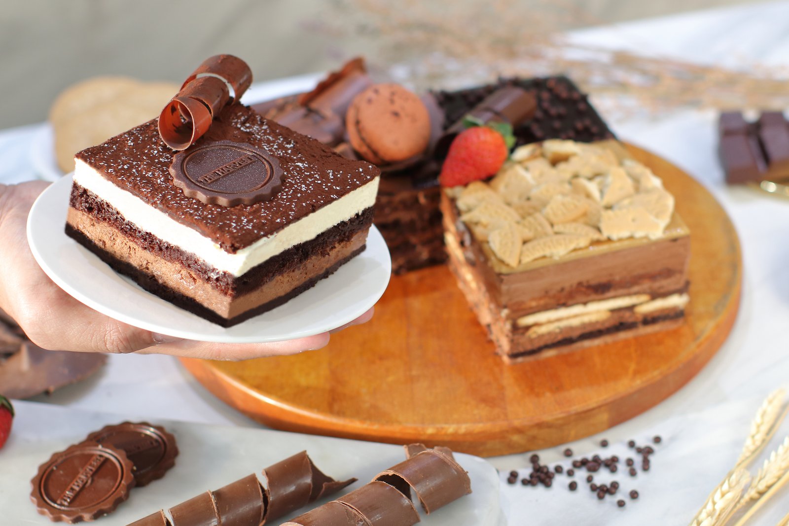 The Harvest dessert product photography